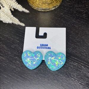 Urban Outfitters Heart Earrings